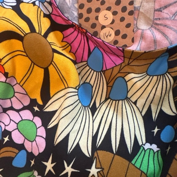 Rayon Naomi Cosmic Floral Dress - Picture 5 of 6